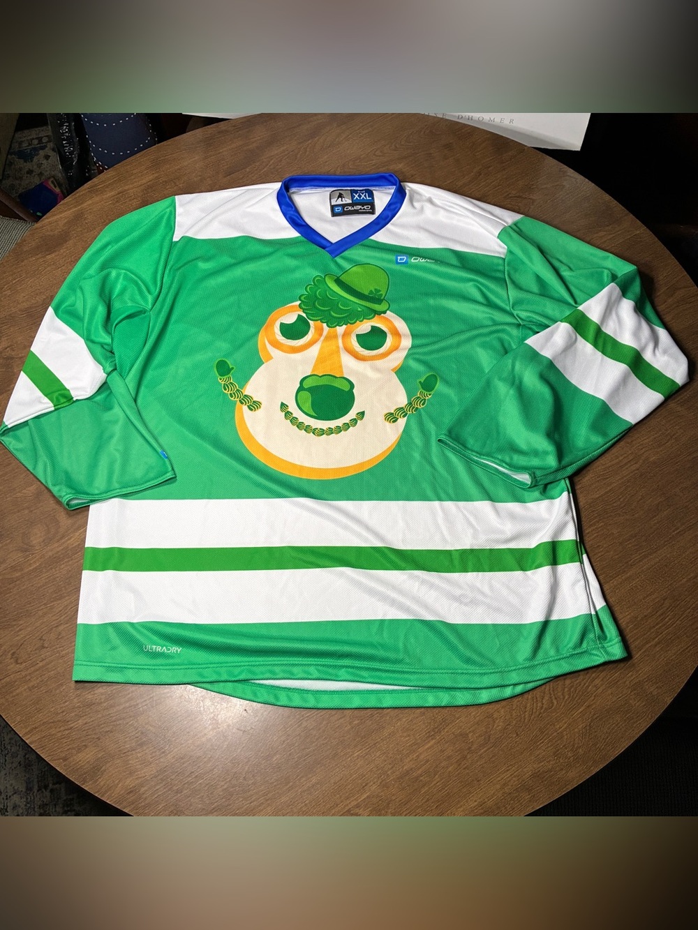 Hockey Jersey Mens 2XL Owayo C. O’puss St Patrick’s